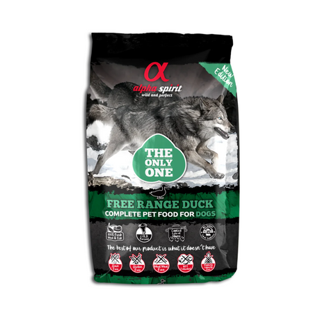 3kg bag of Alpha Spirit Free Range Duck