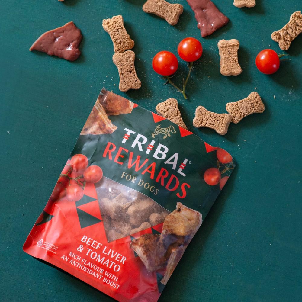 Tribal Rewards Beef Liver and Tomato Dog Treats