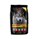 3kg bag of Alpha Spirit Free Range Poultry Semi Moist Cold Pressed Dog Food.