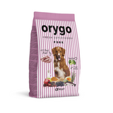 12kg bag of Orygo Pork Superfoods Cold Pressed Grain Free Dog Food.