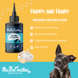 Hairy and Happy, proper protection.