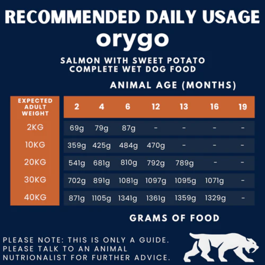 Orygo Salmon with Superfood Wet Food for Puppies