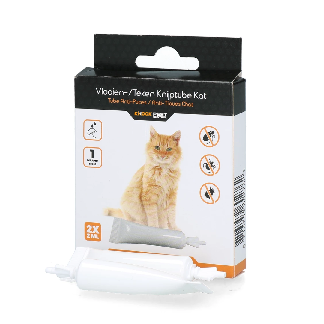 Knock Pest non Toxic Flea & Tick Spot On for Cats