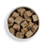 Bowl of cubed Forthglade Grain Free Salmon Wet Dog Food