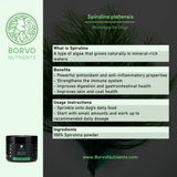 Spirulina platensis for Dogs - Borvo Nutrients