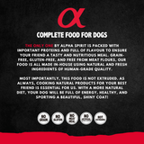 Complete food for dogs from Alpha Spirit.