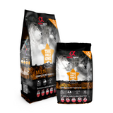 3kg and 12kg bags of alpha spirit the only one multi protein