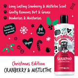 Benefits of Cranberry and Mistletoe shampoo by Bugalugs.