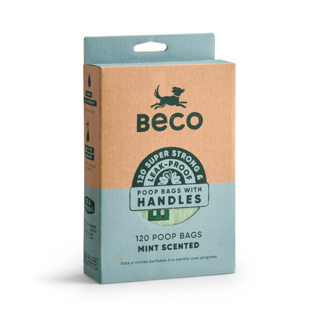 Box of Beco Mint Scented poop bags