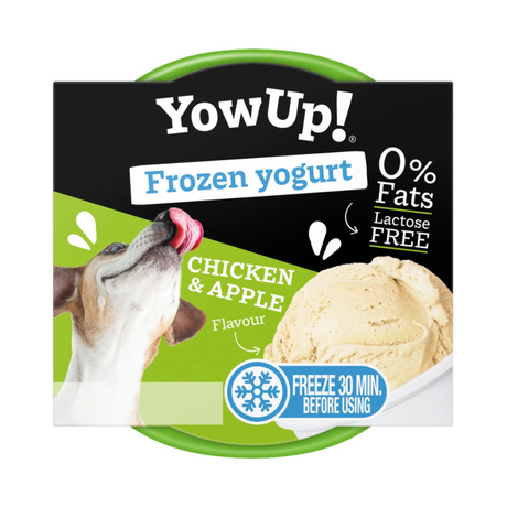 Chicken and apple YowUp Frozen Yogurt for Dogs & Cats