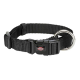 S-M Black Trixie Premium Dog Collar