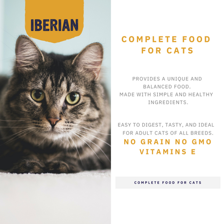 Iberian Primal Spirit Cold Pressed Alpha Spirit Cat food.