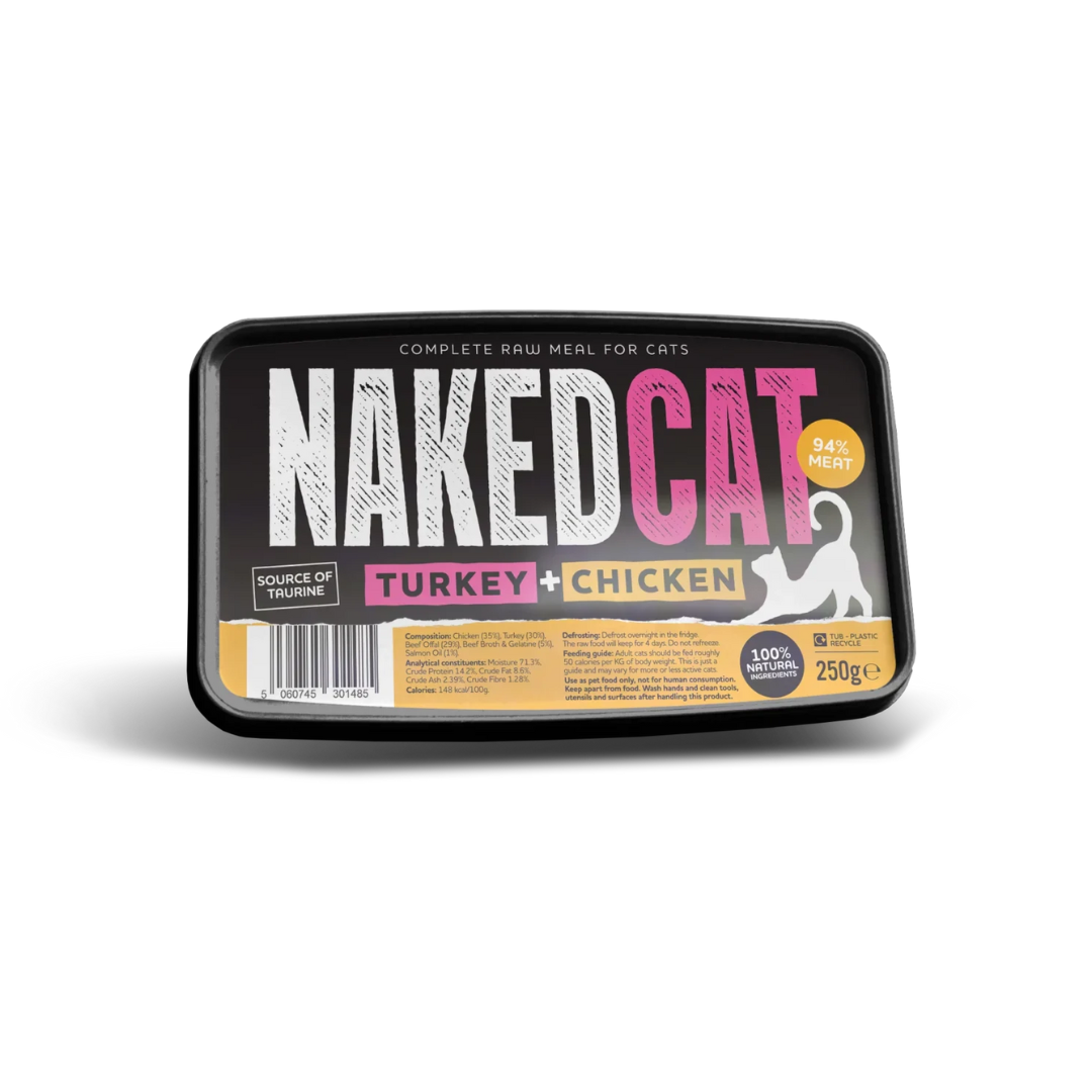 Naked Cat Turkey and Chicken Cat food