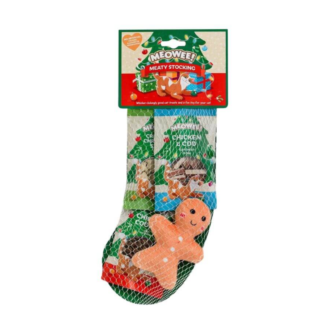 Meowee Christmas Stocking for Cats