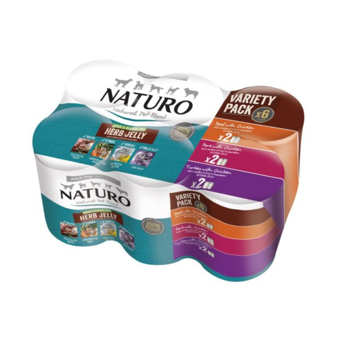 Naturo tinned sale dog food