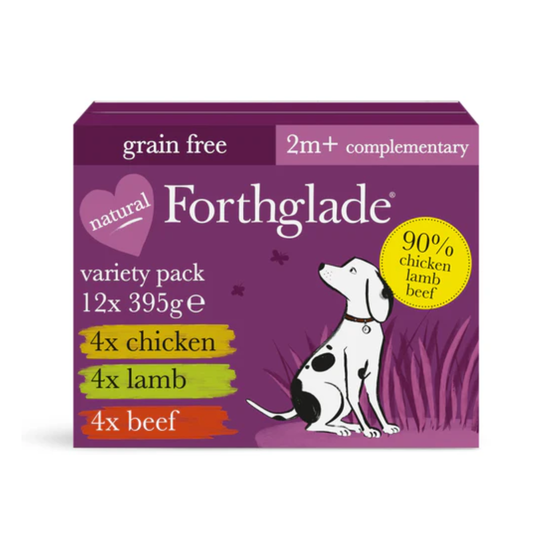 Forthglade Variety Pack Chicken Lamb Beef Fetch Your Pet Needs