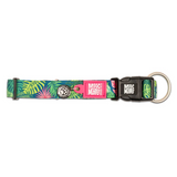 Top down view of the Max and Molly Tropical dog collar