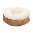 AFP Lambswool Beige Donut Bed
