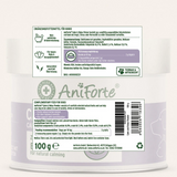 Label information for Aniforte Calm and Relax powder for dogs.