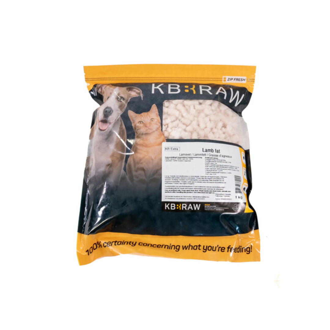 Bag of KB Raw Lamb Fat