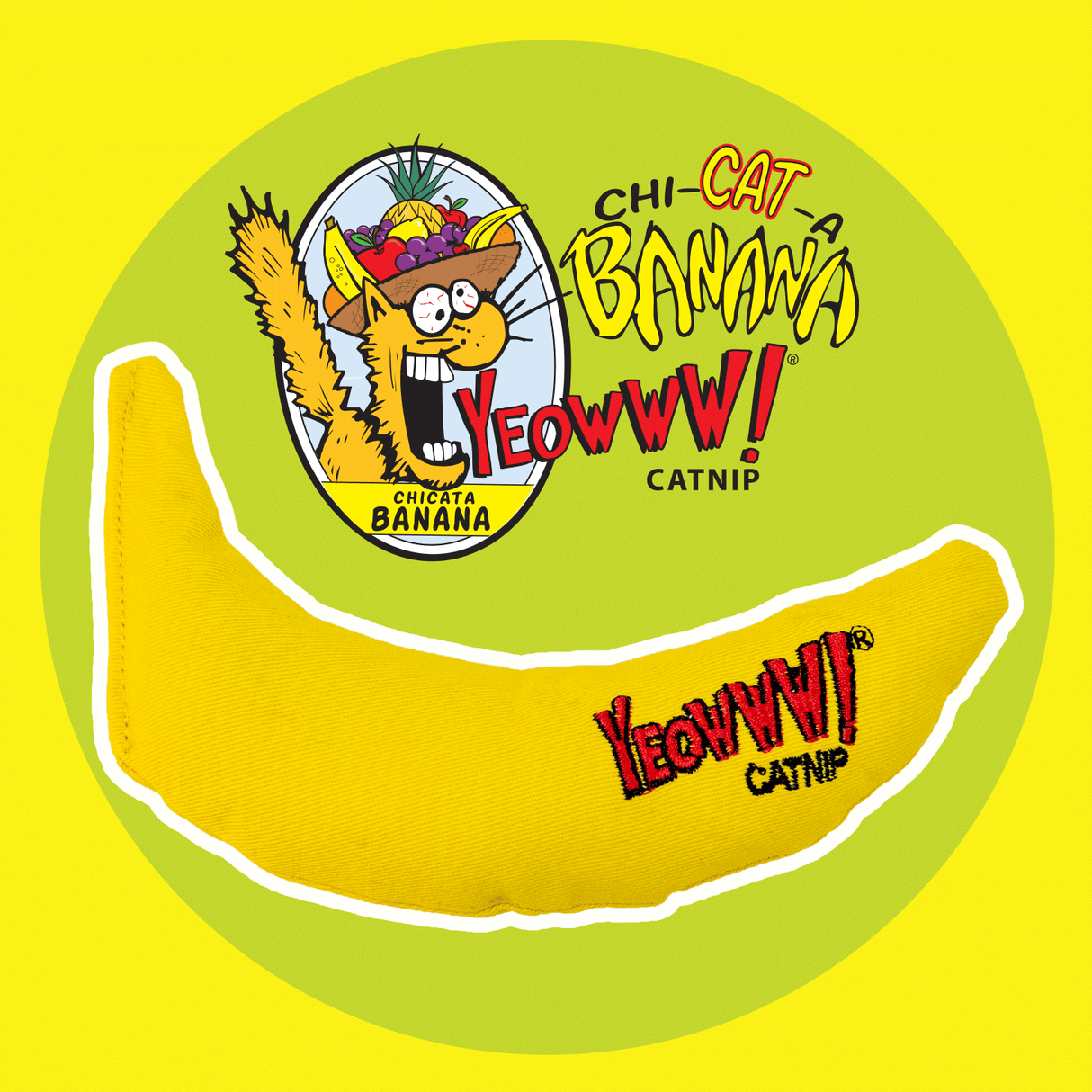 Yeowww! Chi-CAT-a Catnip Banana