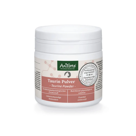 Tub of AniForte Taurine Powder for cats