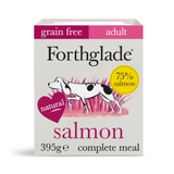 Tray of Forthglade Grain Free Salmon Dog FOod