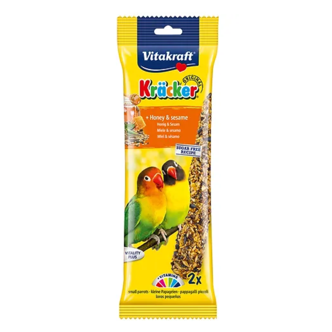 Vitakraft Lovebird & Small Parrot Honey & Sesame Sticks