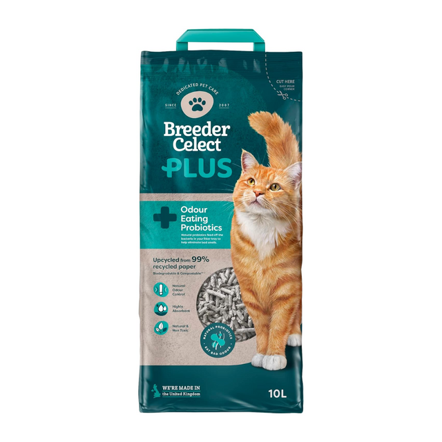 Breeder Celect Plus Probiotic Cat Litter Fetch Your Pet Needs