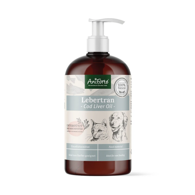 500ml of AniForte Cod Liver Oil for pets