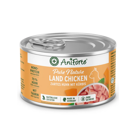 Can of AniForte PureNature Land Chicken