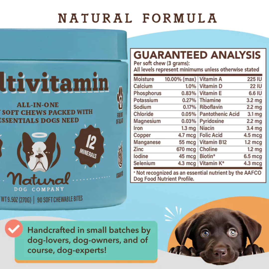 Natural Dog Company Multivitamin for Dogs