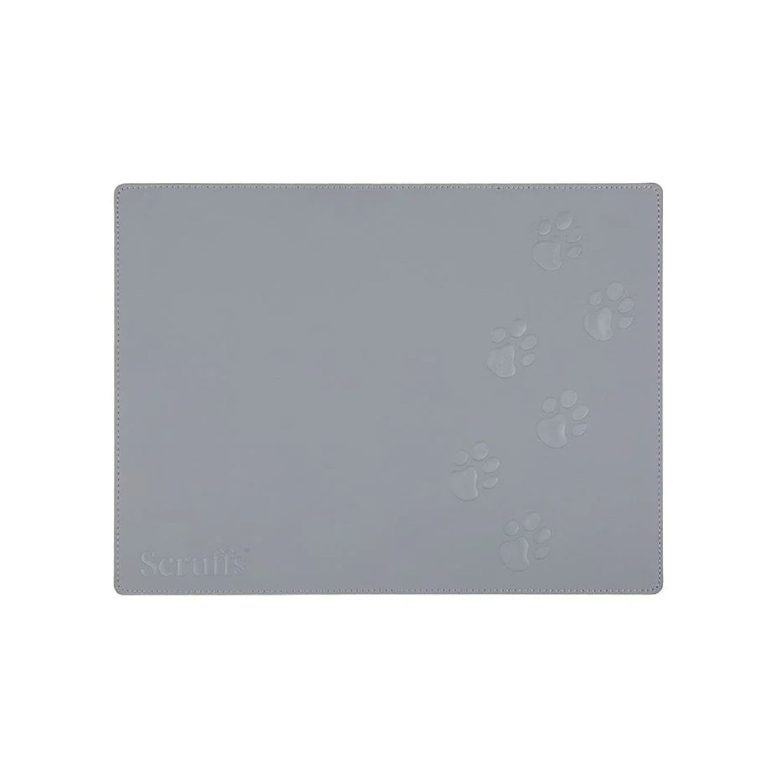 Scruffs faux leather placemat for pets.