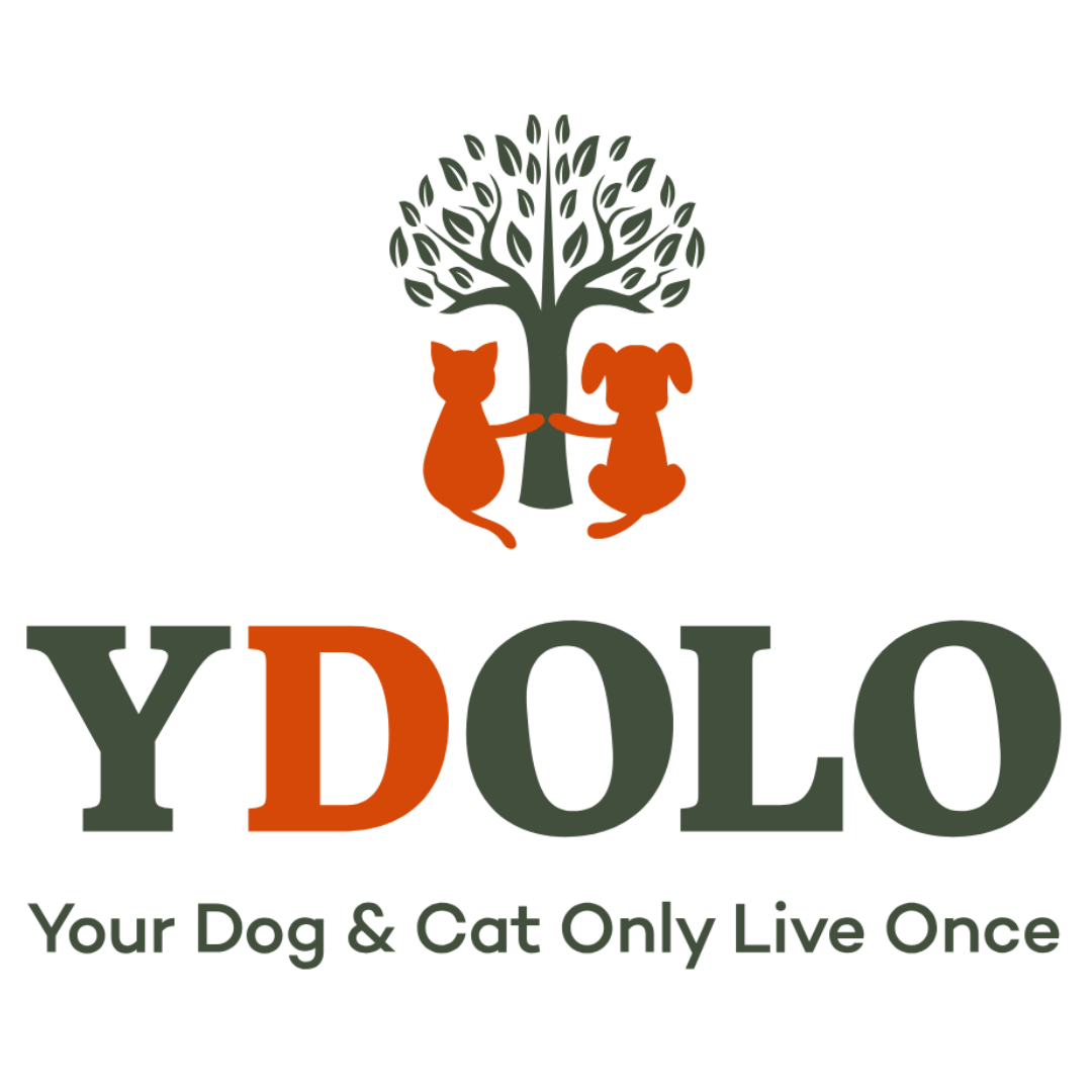 Ydolo - Your Dog and Cat Only Live Once logo.