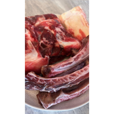 Raw meaty bones for bone broth for pets.