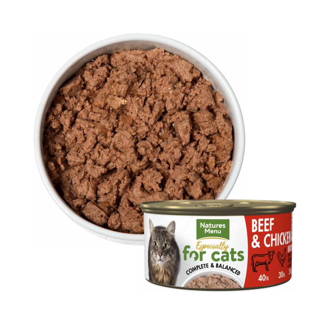 Natures Menu Beef Chicken Canned Cat Food Fetch Your Pet Needs