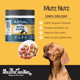 Organic Peanut Butter for Dogs - Mutz Nutz