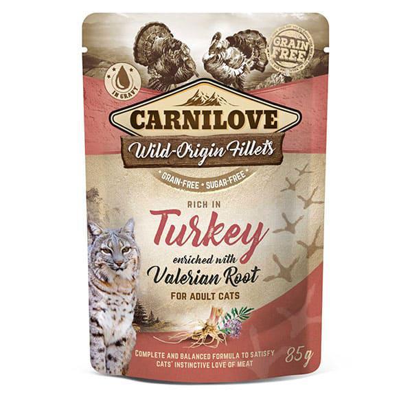 Carnilove Turkey with Valerian Root Cat Pouch Fetch Your Pet Needs