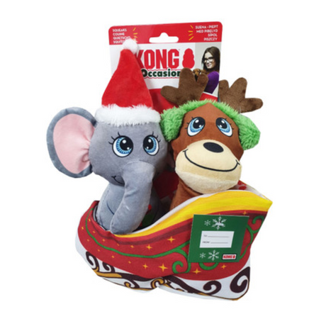 Kong Holiday Occasions Sleigh Dog Toy