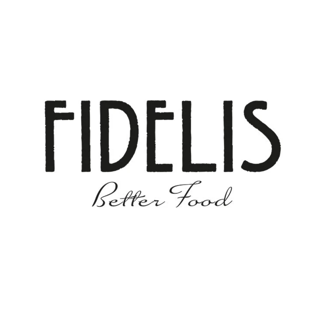 Fidelis pet food logo - better food.