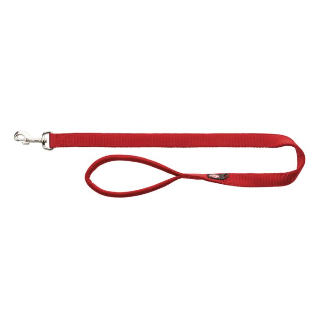 M-L Red Trixie Premium Dog Lead