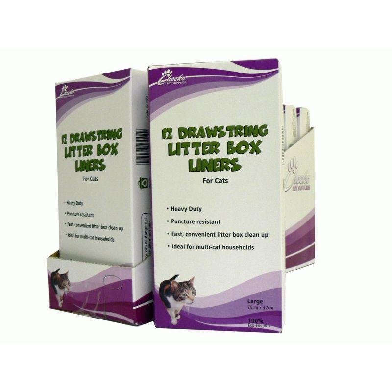 Cat Litter Box Liners with Drawstring Fetch Your Pet Needs