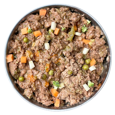 Dish of Fidelis Lamb Menu wet dog food