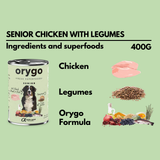 Senior Chicken with Legumes