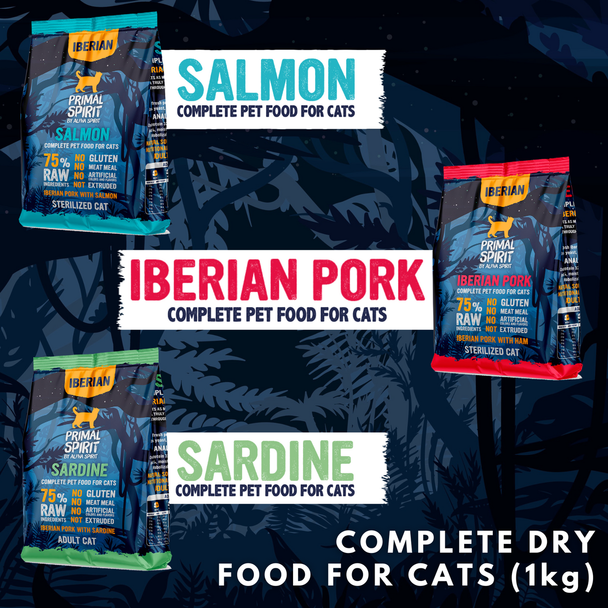 Primit Spiral Iberian Sardine Cat Food