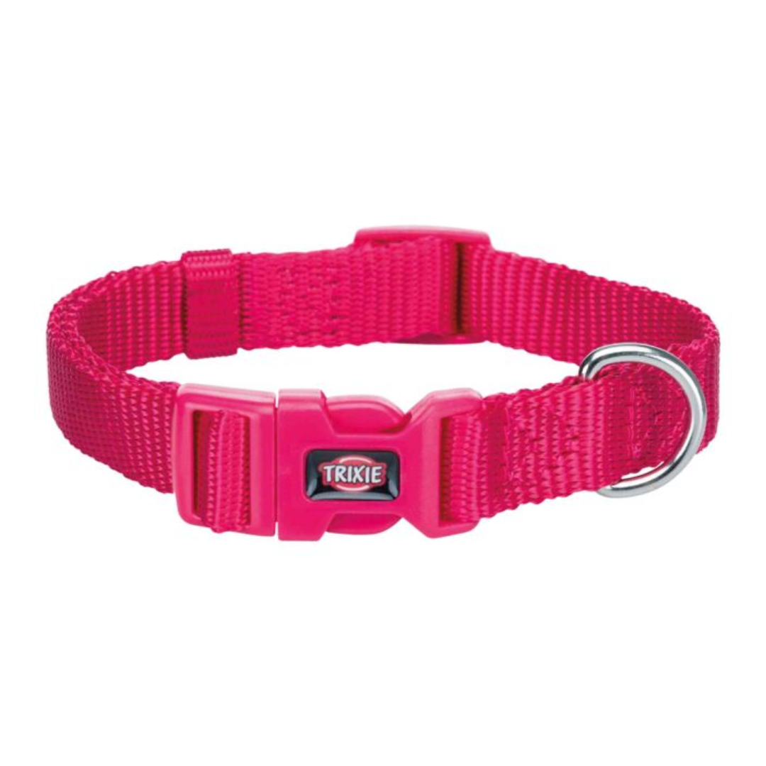 XS-S Fuchsia Trixie Premium Dog Collar