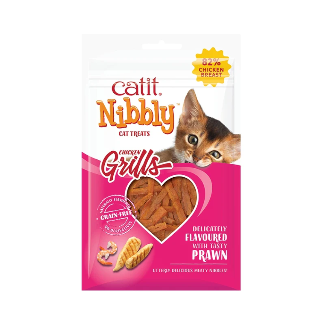 Catit Nibbly Cat Treats Chicken with Shrimp