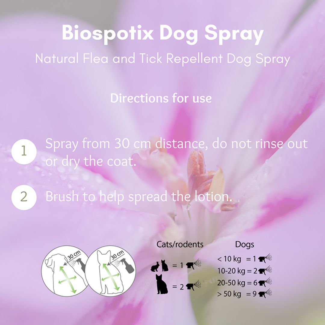 Biospotix Flea Repellant Spray for Dogs