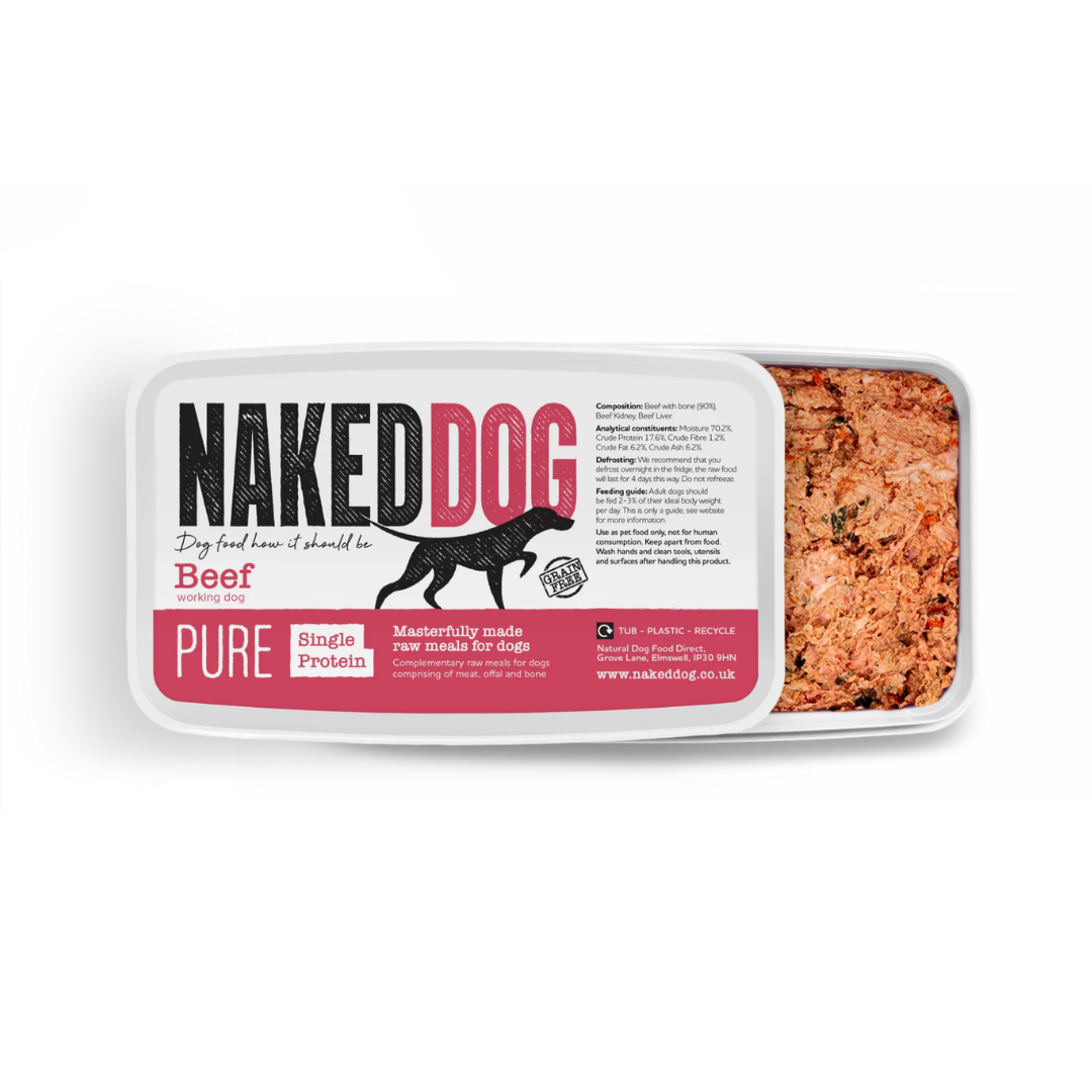 Naked Dog Raw Pure Beef 1kg