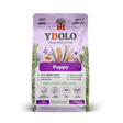 Bag of Ydolo semi moist cold pressed puppy food.